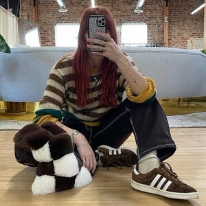 source unknown faux fur bag 🐻